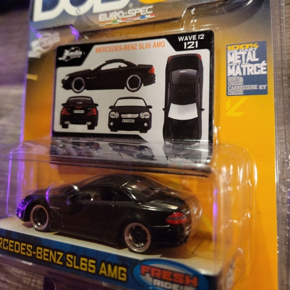 JADA TOYS DUB CITY EURO-SPEC MERCEDES-BENZ SL65 AMG WAVE 12 #121 - Picture 2 of 12